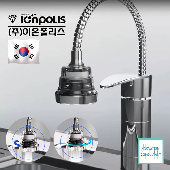 Ionpolis V 廚房用節水加壓負離子濾水器 (透明)